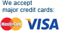 Credit Cards Accepted
